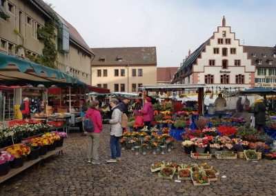 Freiburg flowermarket