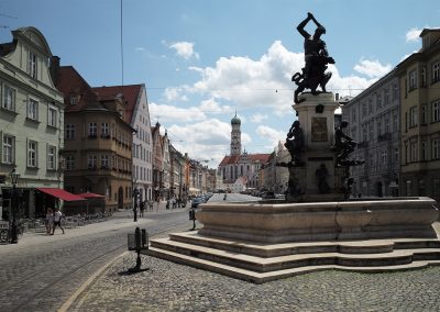 Herkulesbrunnen in Maximilianstreet